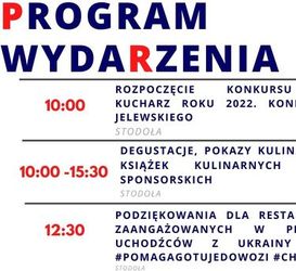 Program wydarzenia 08.06.2022